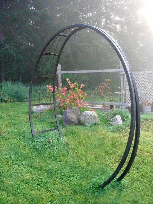Metal Garden Arbor Trellis