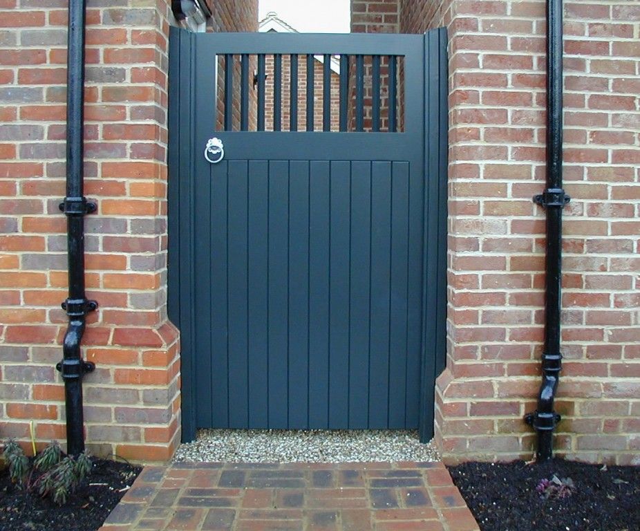 Arched Gate Tall Header Modern Design Fence Gate Design