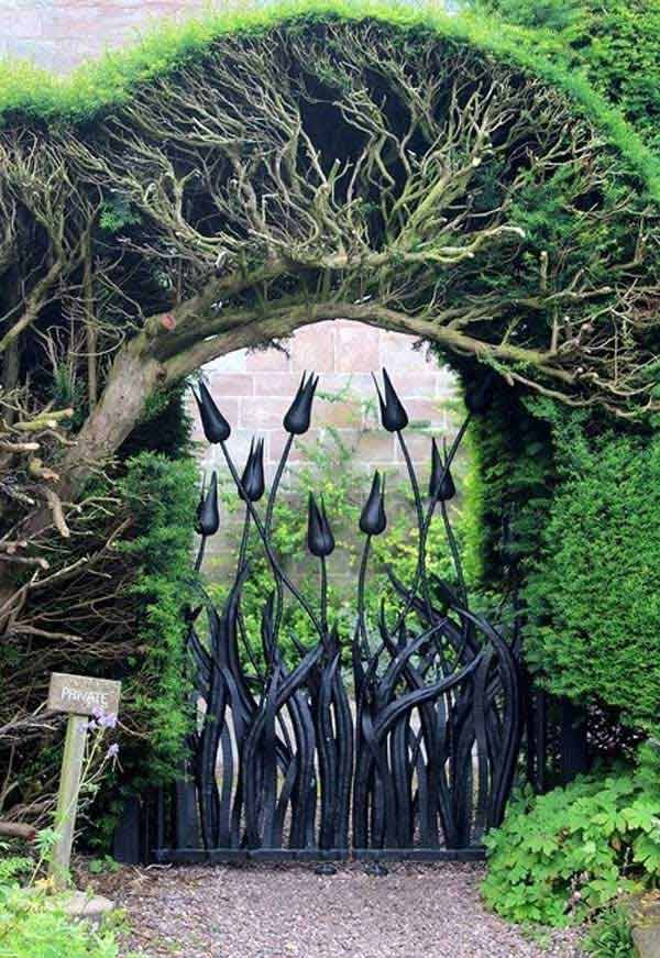 Green Colourfence Garden Fence