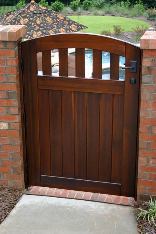 Designer Wood Gates Garden Passages