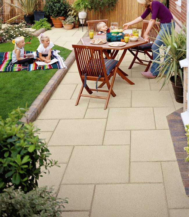 Garden Paving