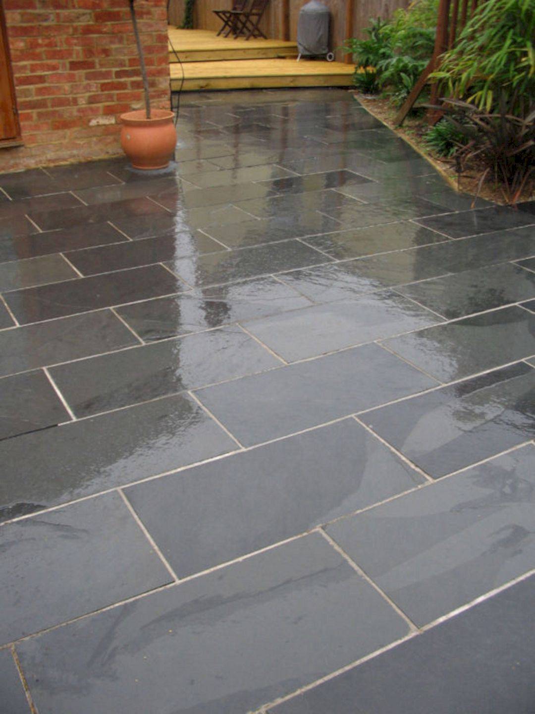 Pinterest Stone Patio Lovely Tile Patio Yard Help