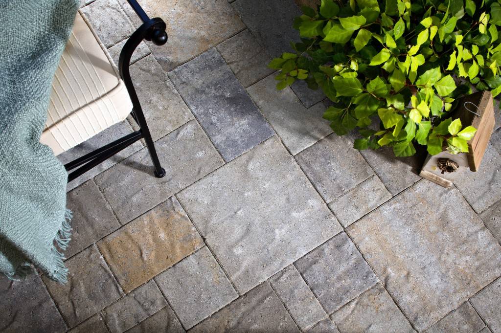 Slate Patio Backyard Flagstone Stone Ideas Pictures Idea Easy Rustic