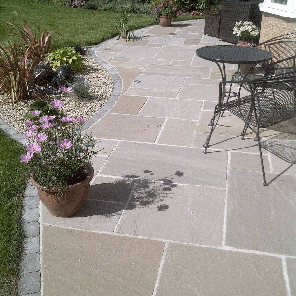 Front Slate Front Yard Garden Design