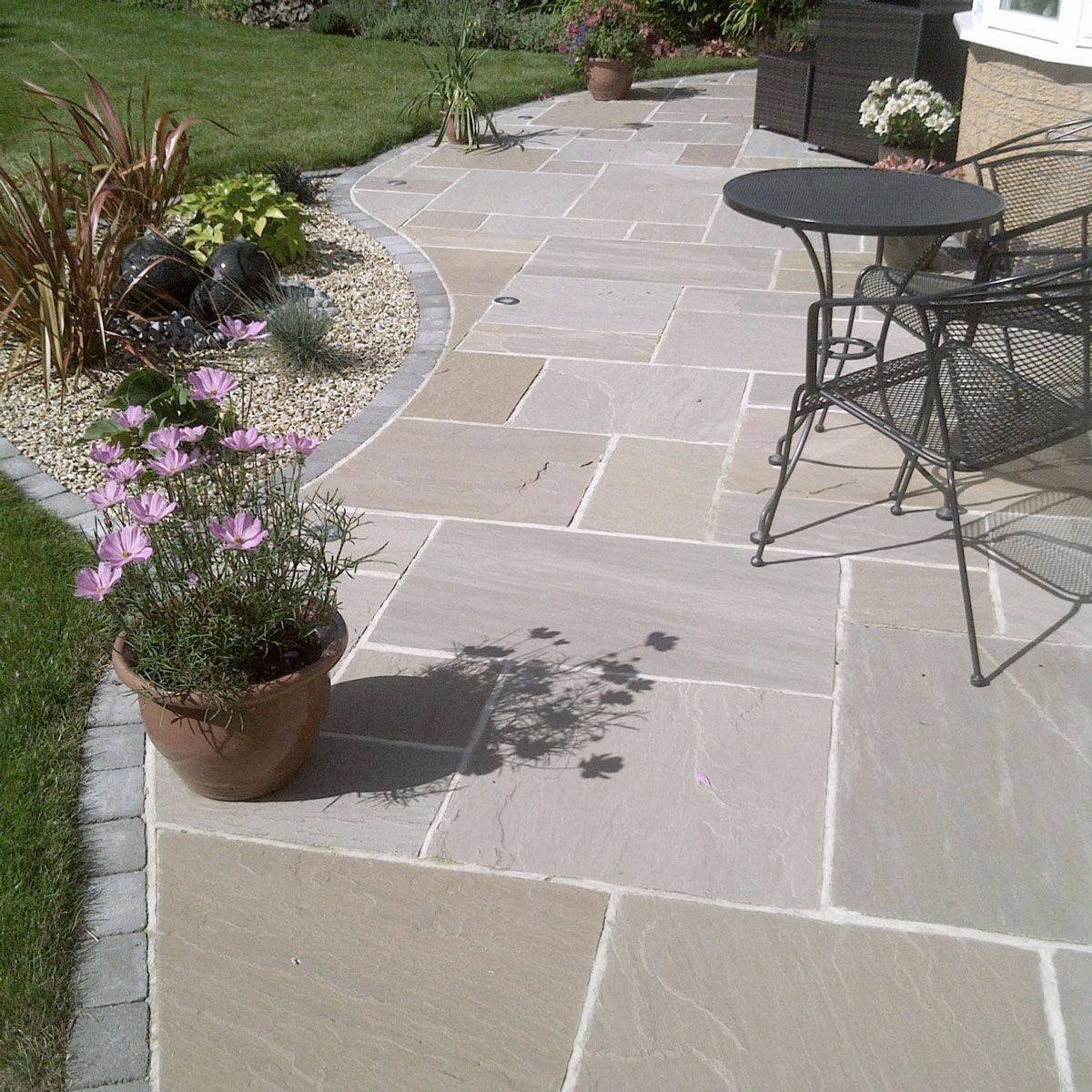 Front Slate Front Yard Garden Design