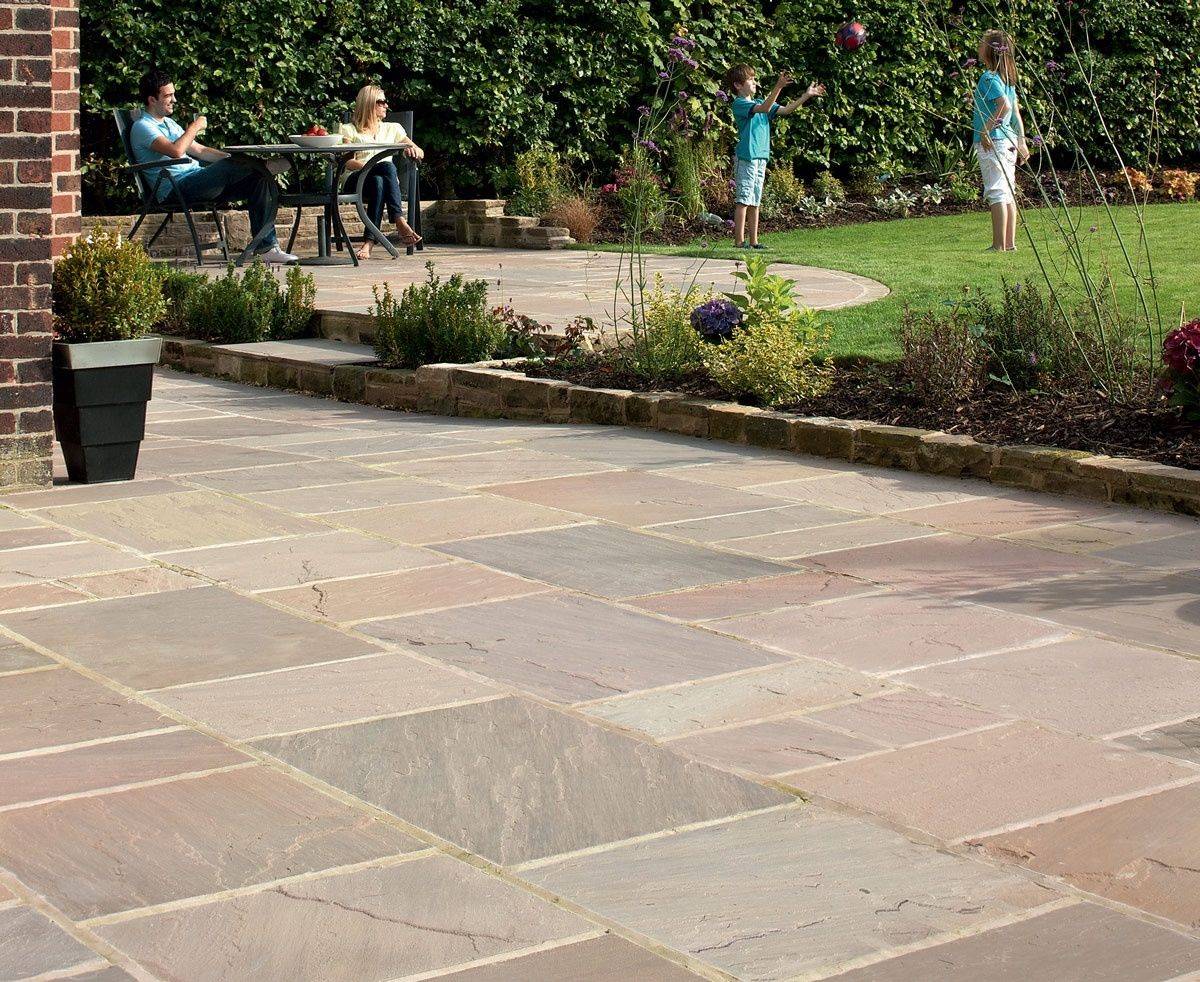 Garden Decking Patio Slabs Squares Cool Creative Flooring Ideas Deck
