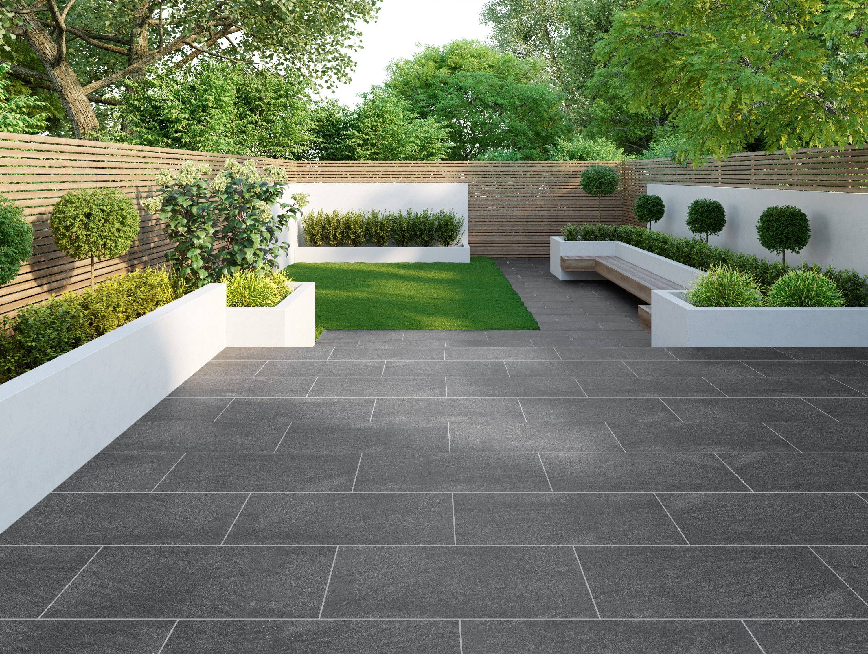 Grey Patio Slabs Designs Porcelain Pavers Garden Paving Slabs