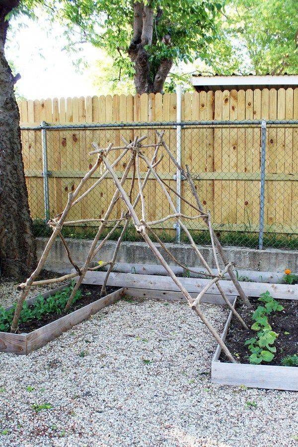 Rustic Garden Trellis