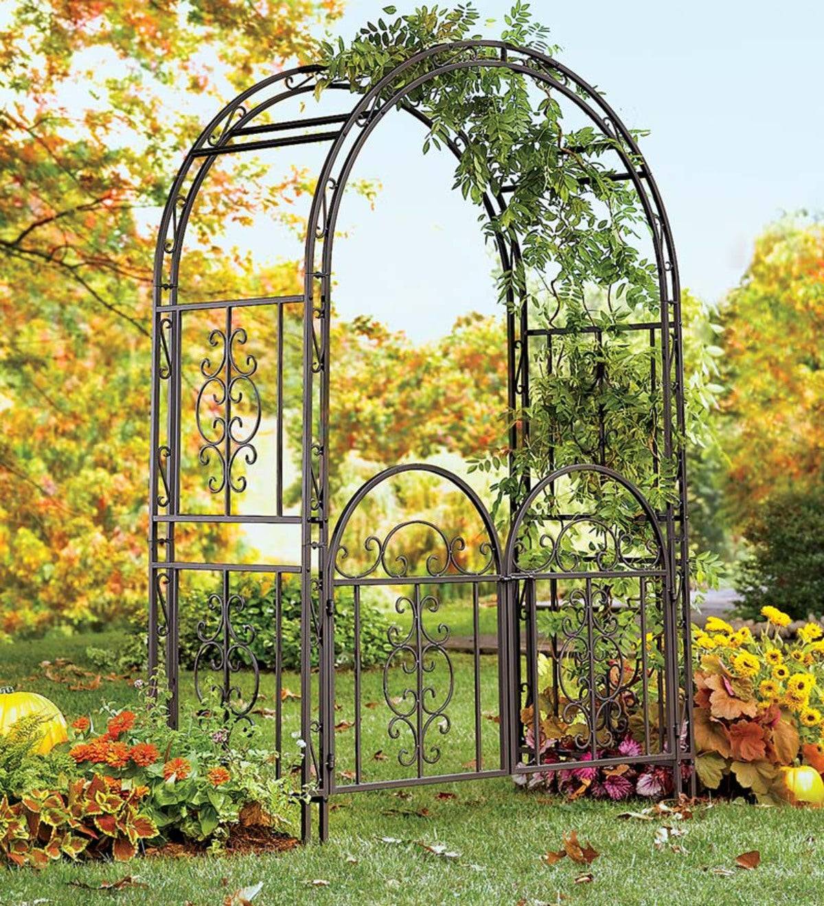 Evergreen Montebello Iron Garden Arbor