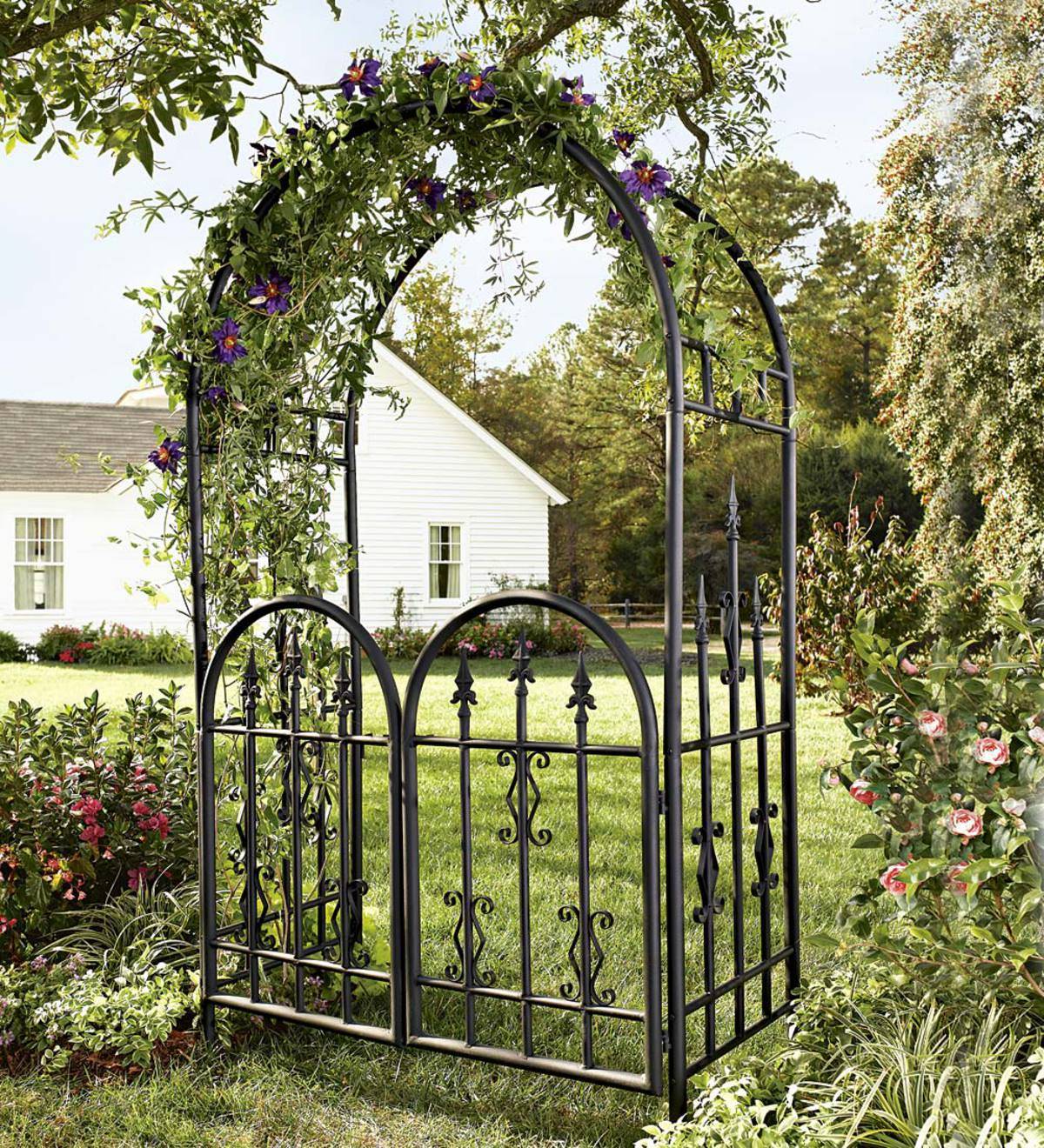 Home Panacea Arch Topped Garden Arbor