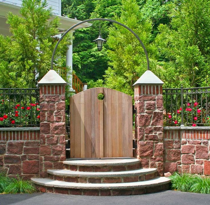 25 Wooden Garden Arch with Gate Ideas You Should Check SharonSable