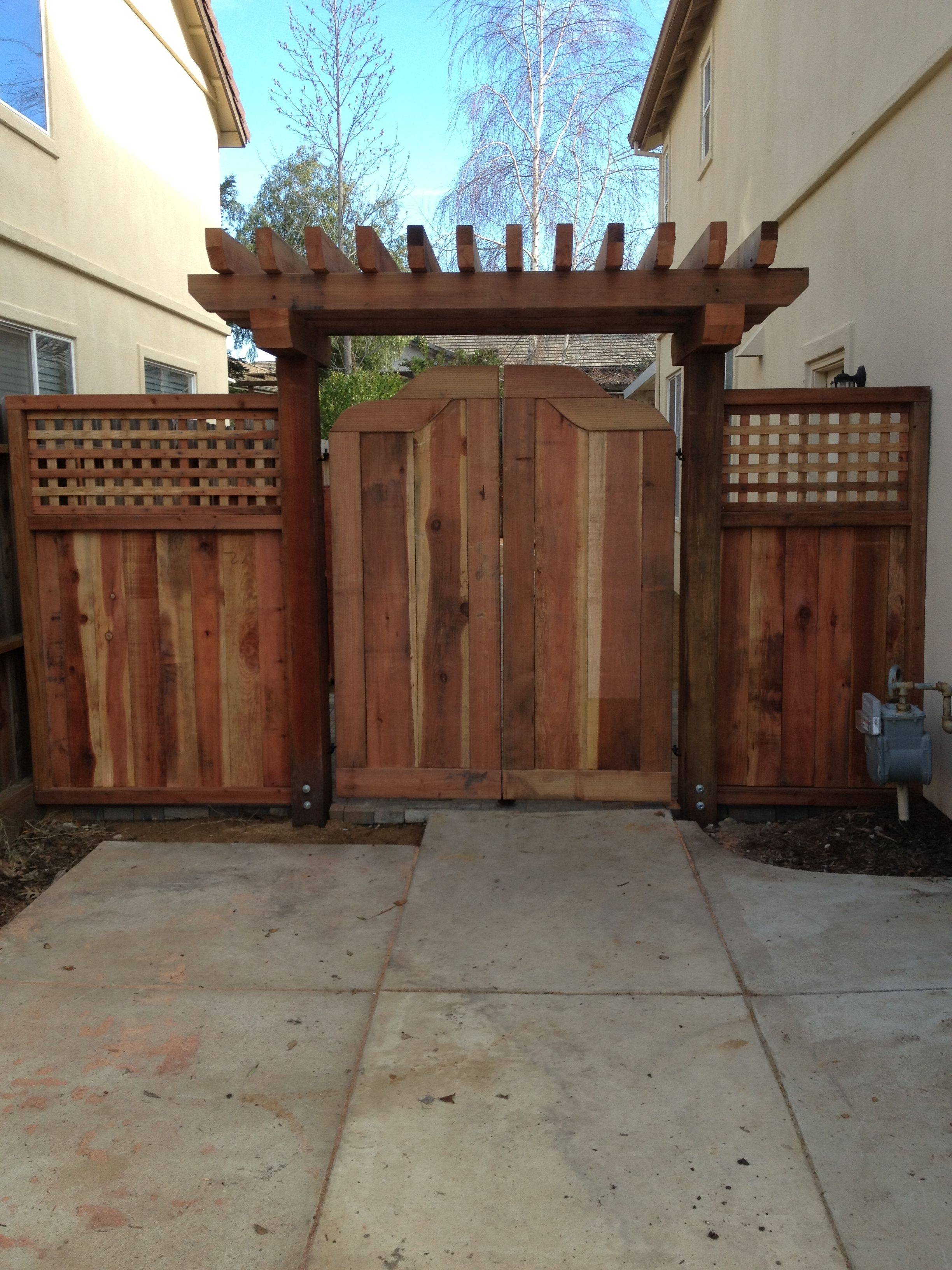 Wooden Gate Door