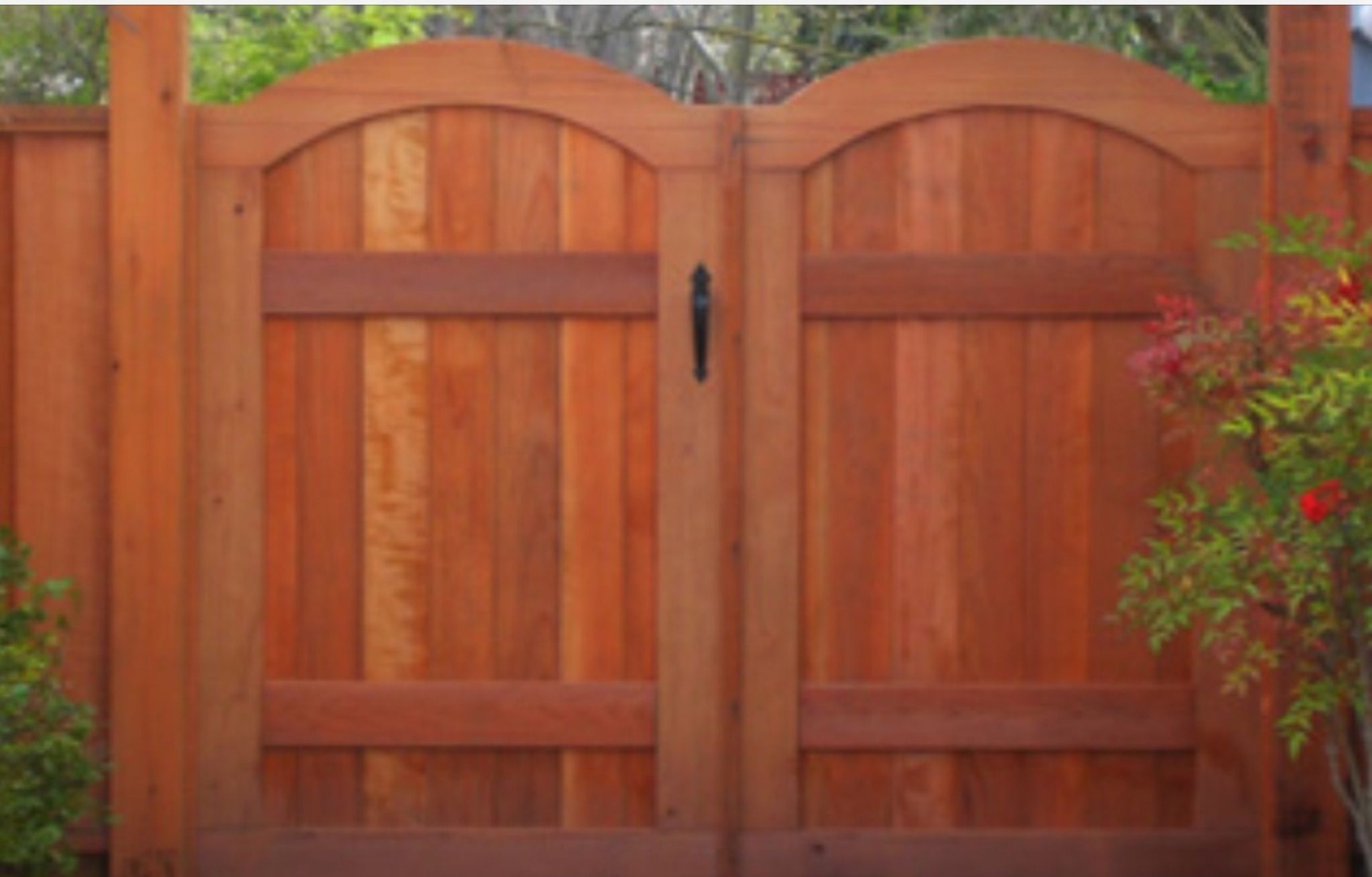 Wooden Garden Gate