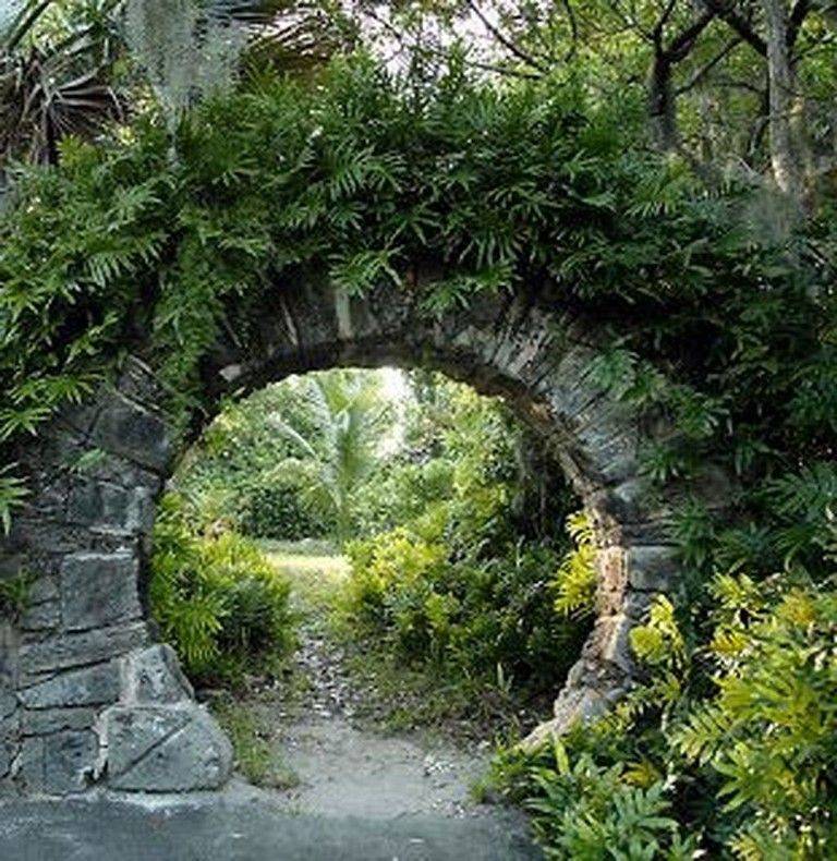 Garden Modern Moon Metal Wall Art