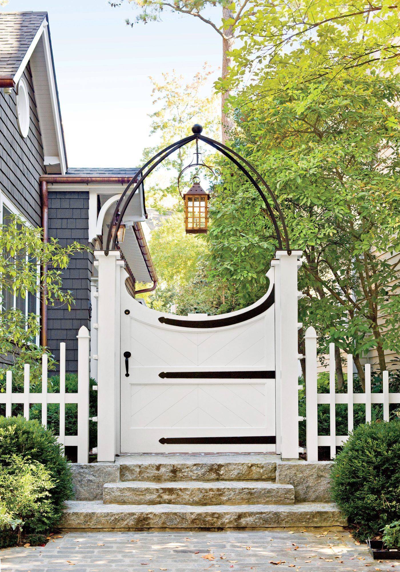 Beautiful White Gate