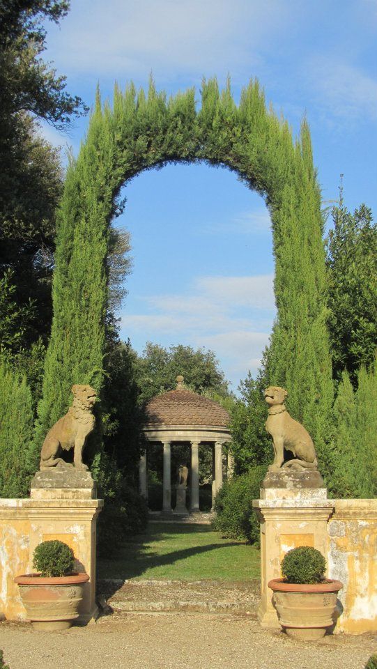 Northern Italian Villa Beautiful Gardens