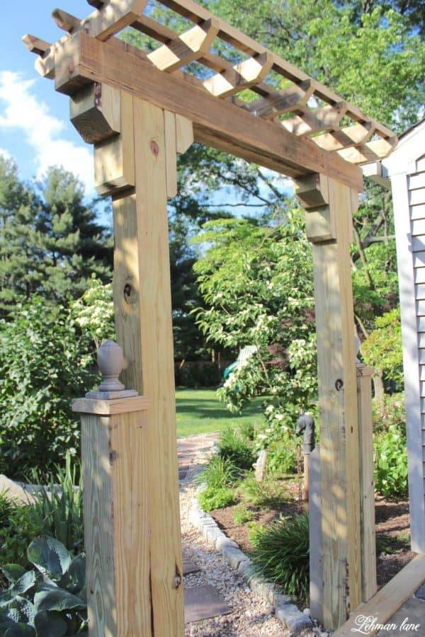 Diy Garden Arbor Plans