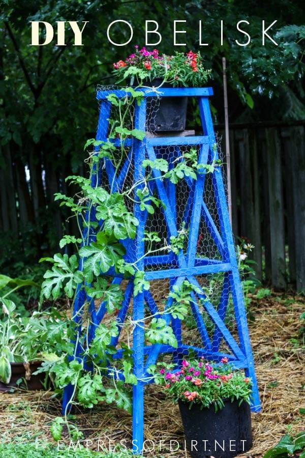 Creative Garden Obelisk Ideas