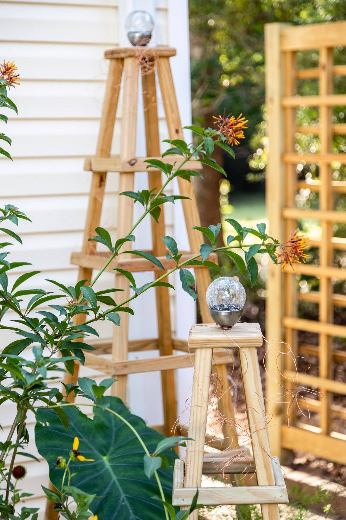 Creative Garden Obelisk Ideas