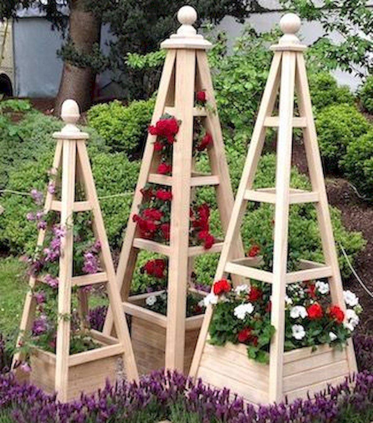 Manhattan Obelisk Garden Trellis Designs
