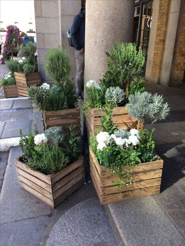 Diy Pallet And Wood Planter Box Ideas