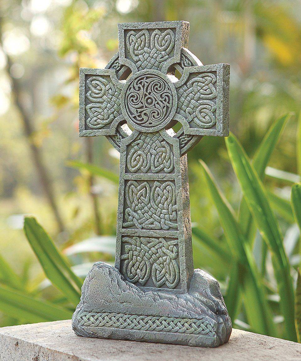 Celtic Cross Garden Stone