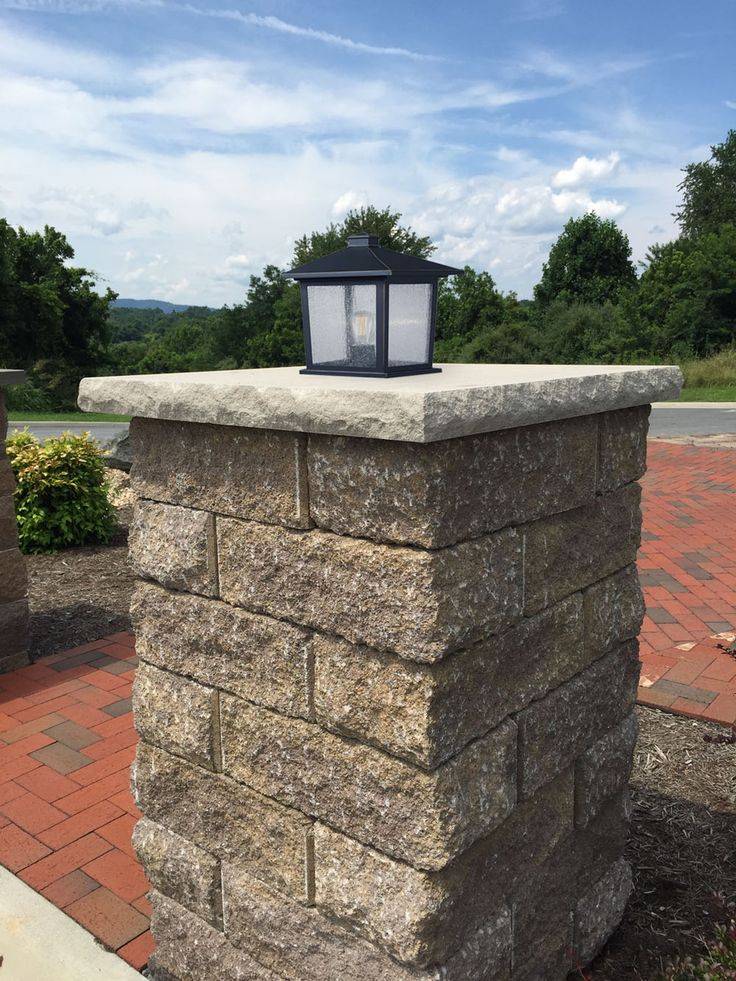 Stone Mailbox Columns Weavers Landscape Company