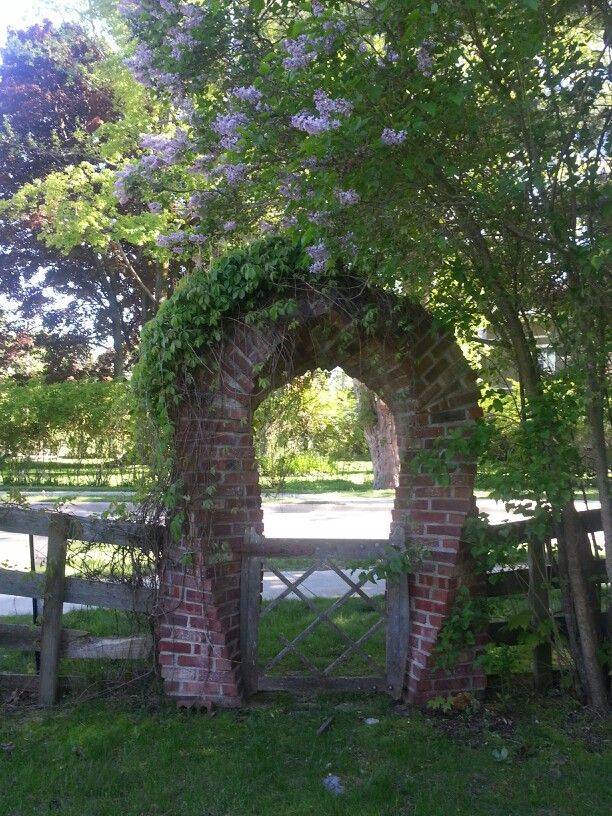 Metal Arbor Entrance