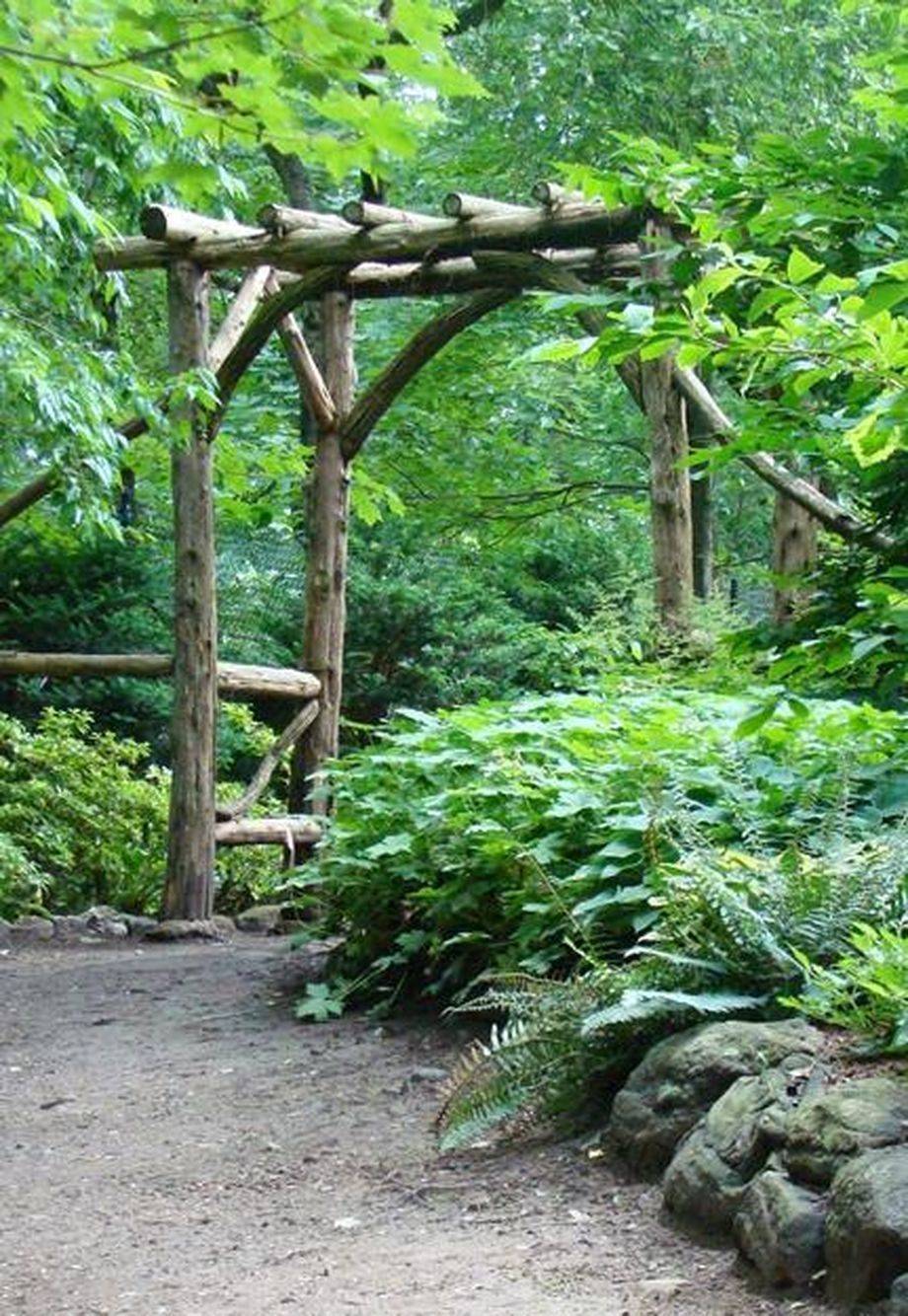 Stunning Creative Diy Garden Archway Design Ideas