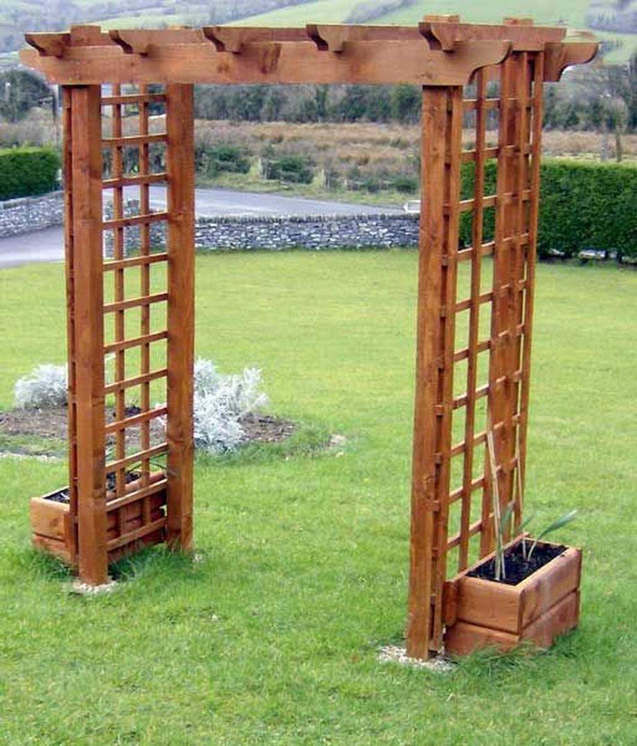 Stunning Creative Diy Garden Archway Design Ideas