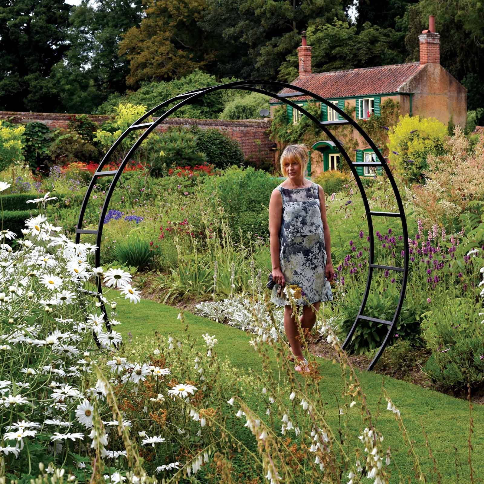 Giant Moon Gate Garden Arch