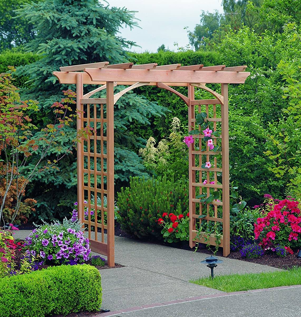 These Simple Garden Walkway Arbors Ideas