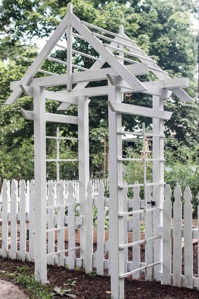 Arching Garden Arbor Woodworking Plan Wood Magazine