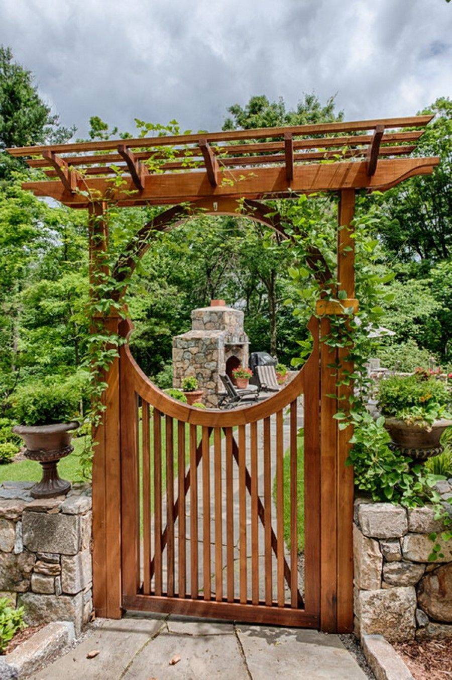 Arched Otty Style Pre Made Gate