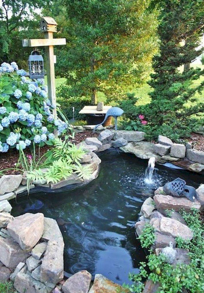 Inspiring Diy Small Pond Designs