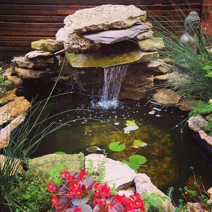 Diy Garden Pond Waterfall Ideas Waterfalls Backyard