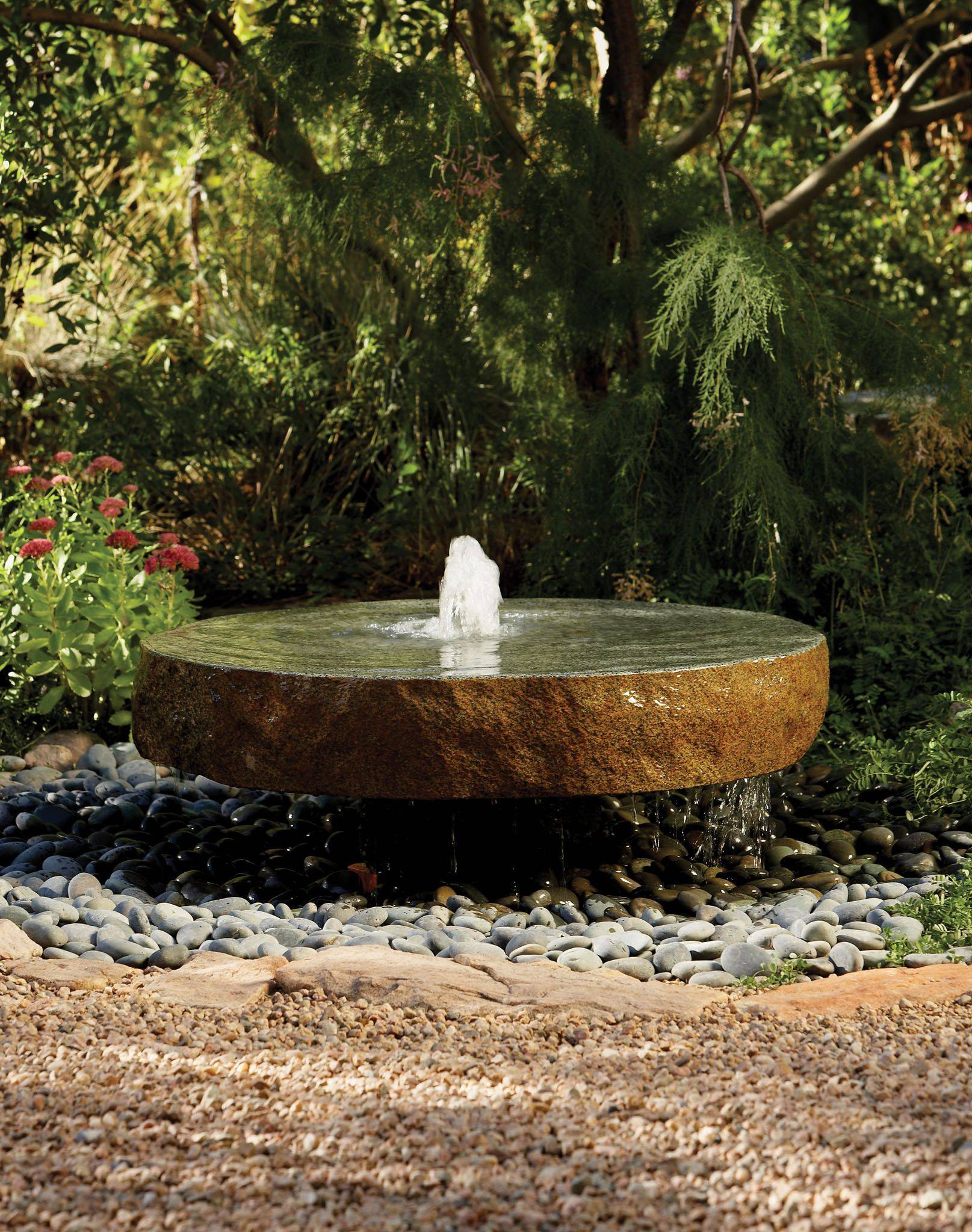 Backyard Rock Water Fountains Backyard Design Ideas