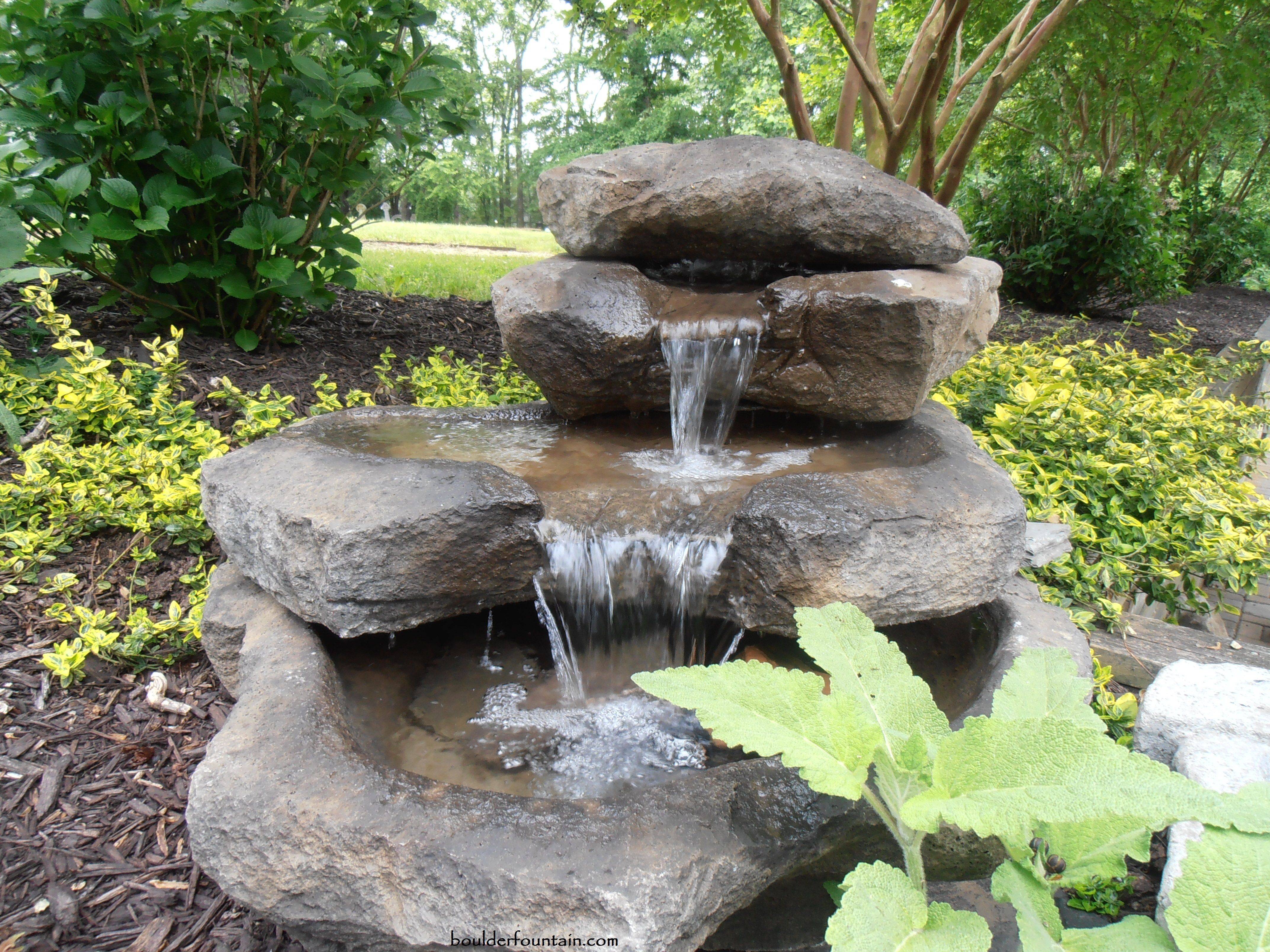 Garden Rock Fountain Rock Fountain