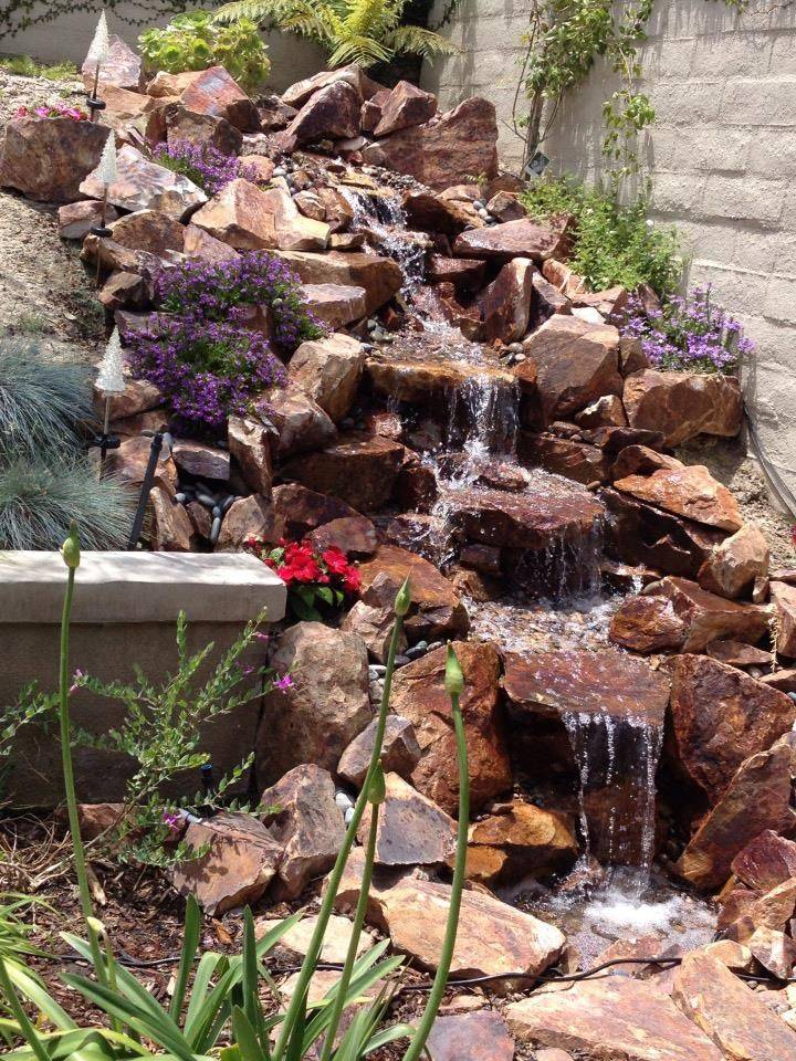 22 Natural Rock Fountain Water Feature Garden Ideas You Must Look SharonSable
