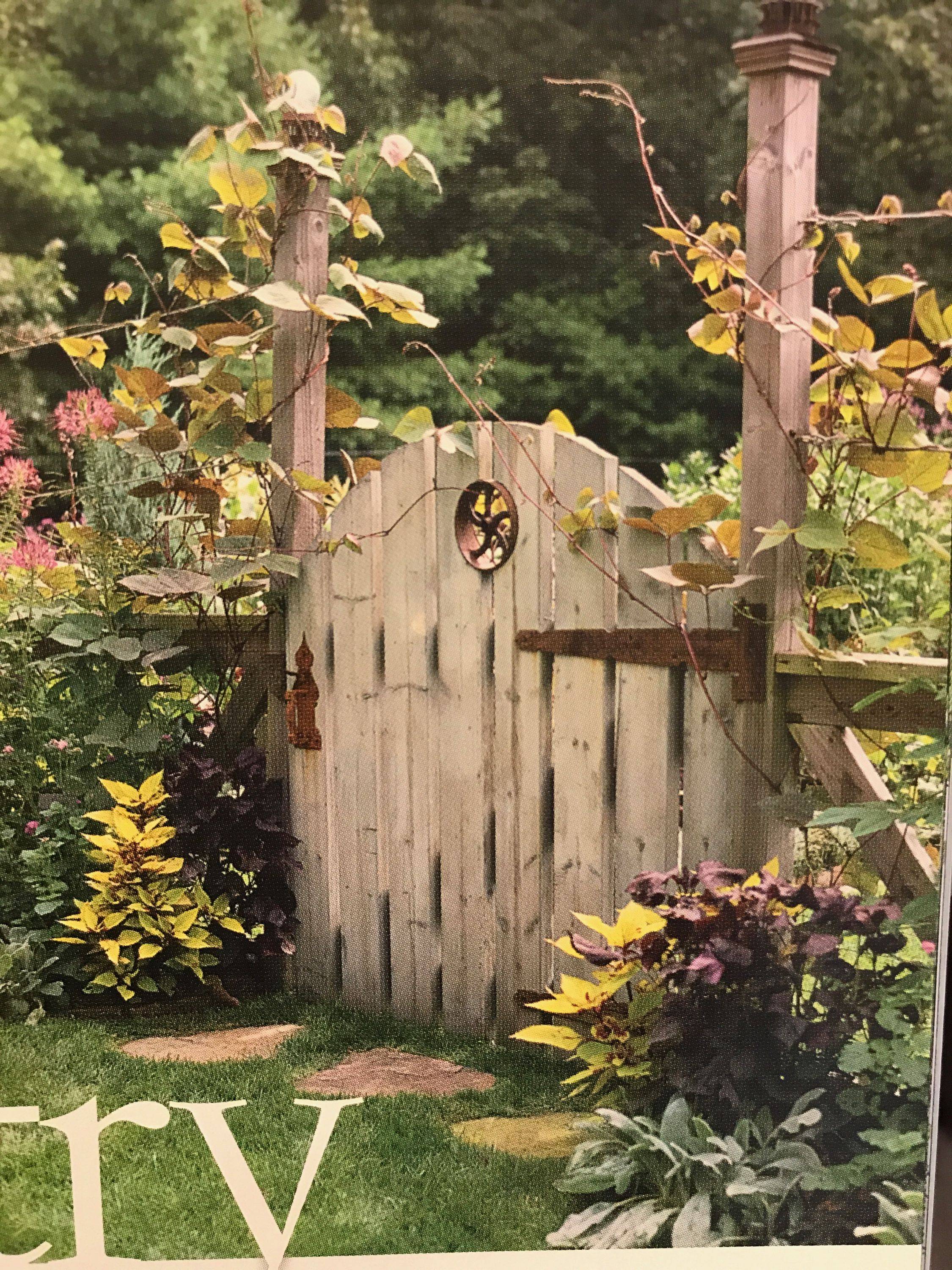 Stunning Rustic Garden Gates Ideas