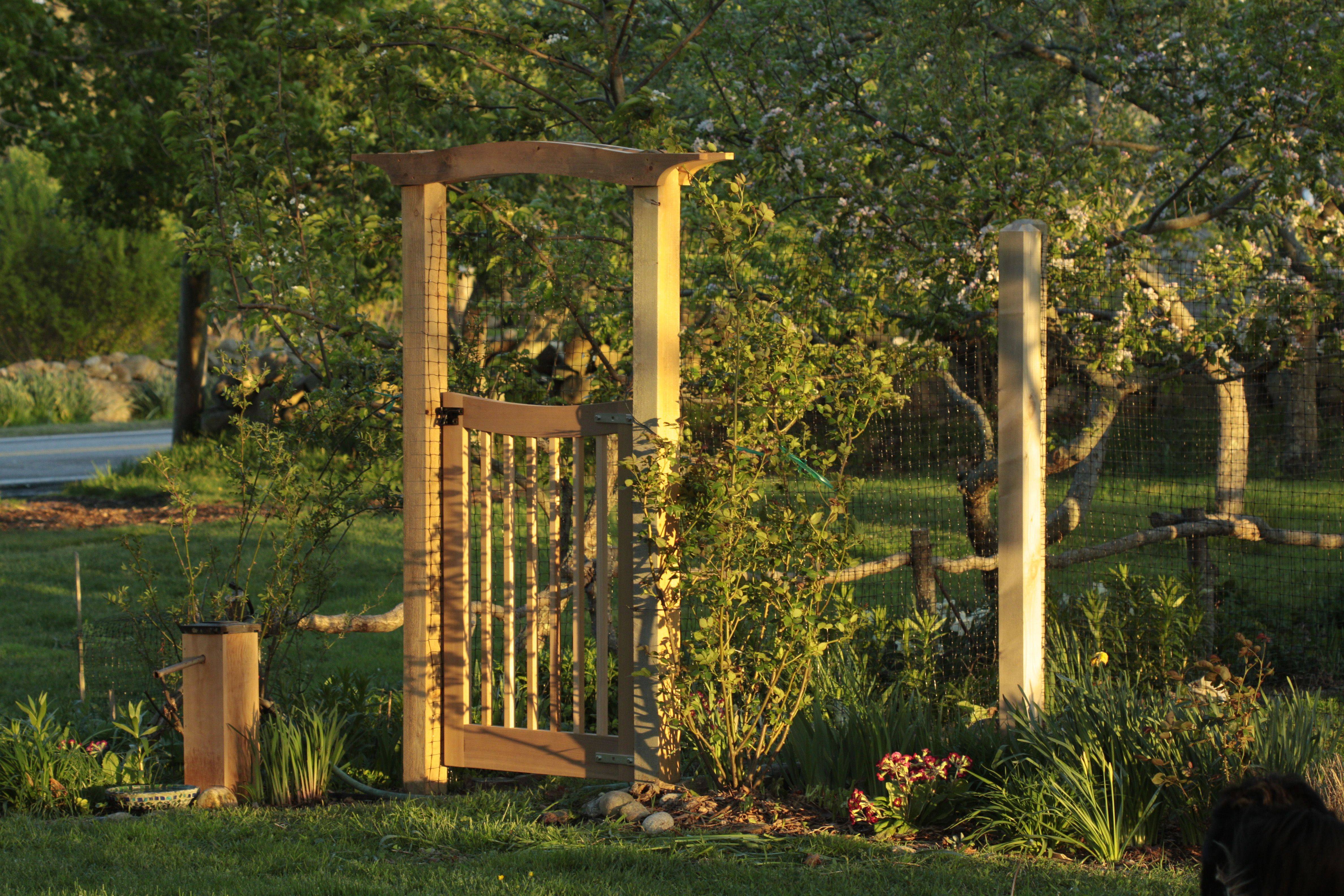 Vegetable Garden Fence Gate