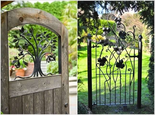 Unusual Garden Gates And Fence Design Ideas Wooden Garden Gate