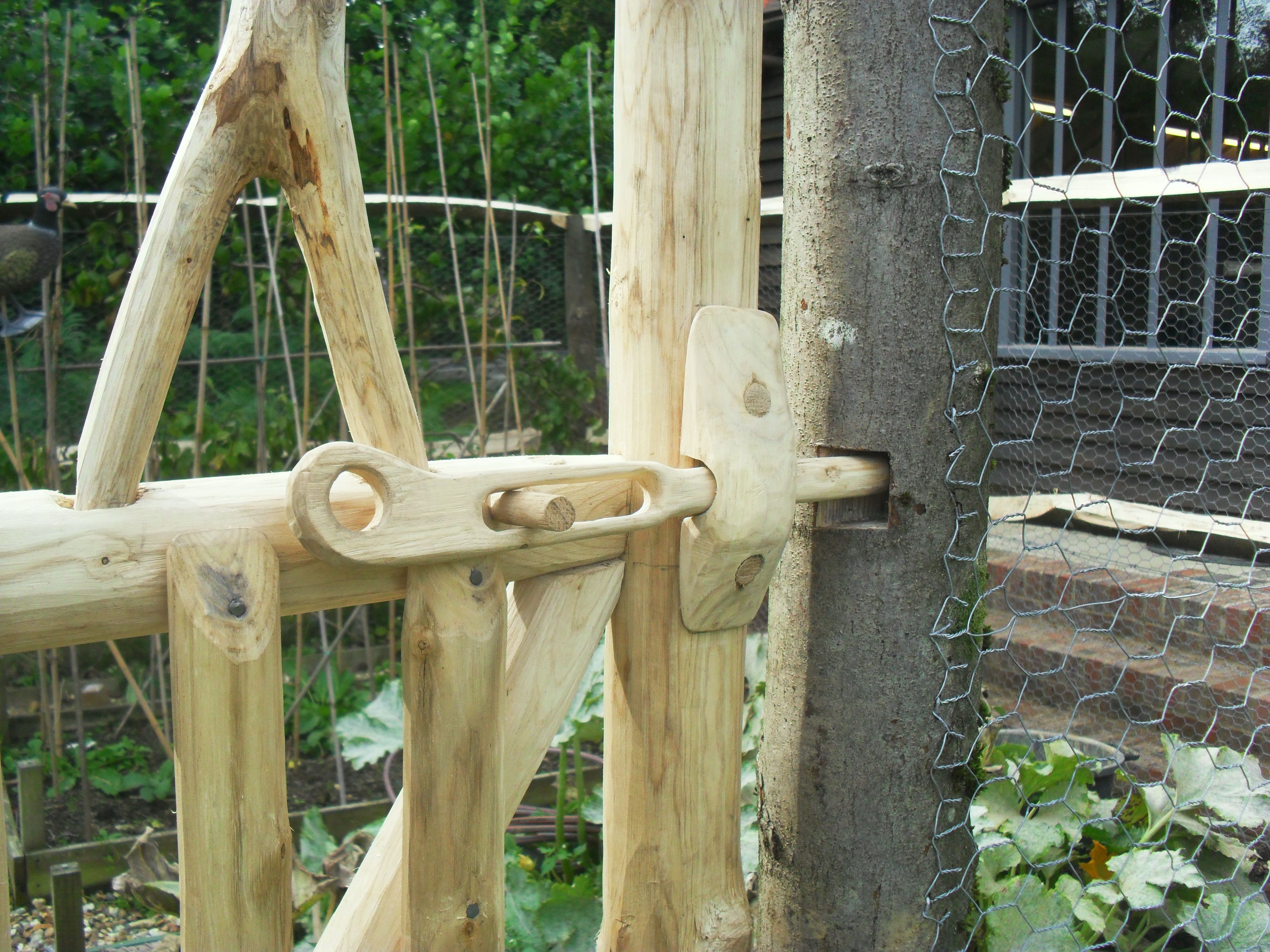 Designer Wood Gates Garden Passages