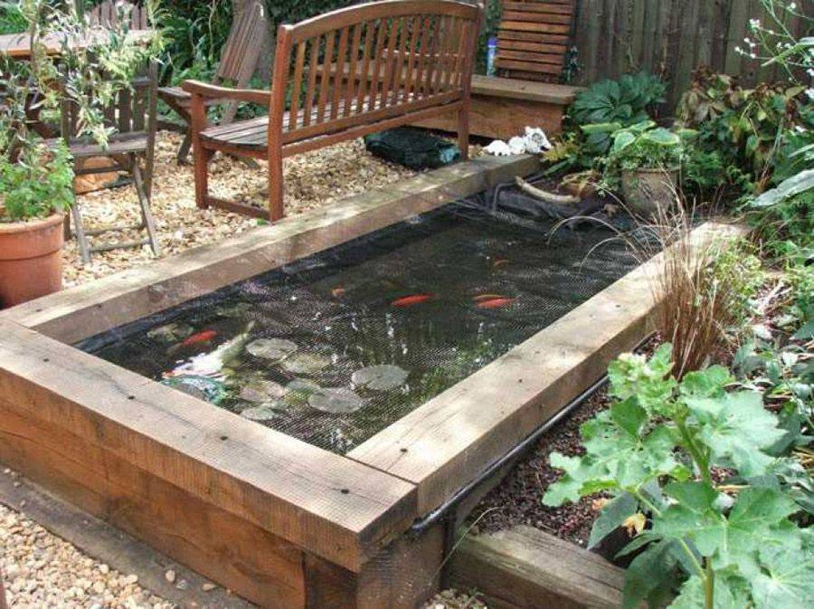 Raised Garden Pond Ideas