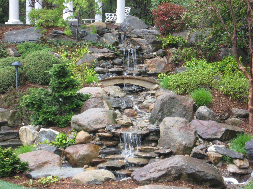 Ground Patio Pond Ideas