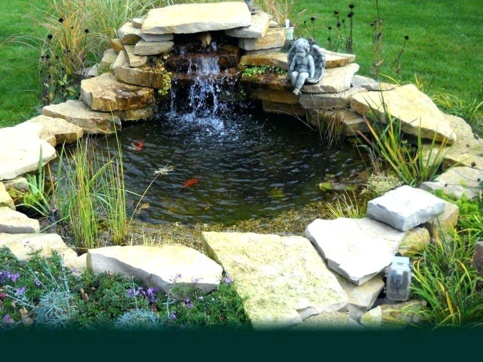 Ground Patio Pond Round Designs