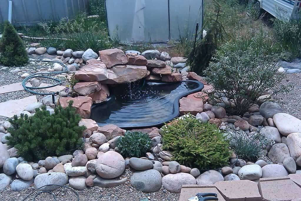 Small Preformed Pond Liner