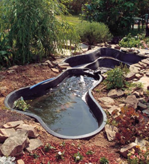 Preformed Fibreglass Atlantis Pond Koi Water Garden