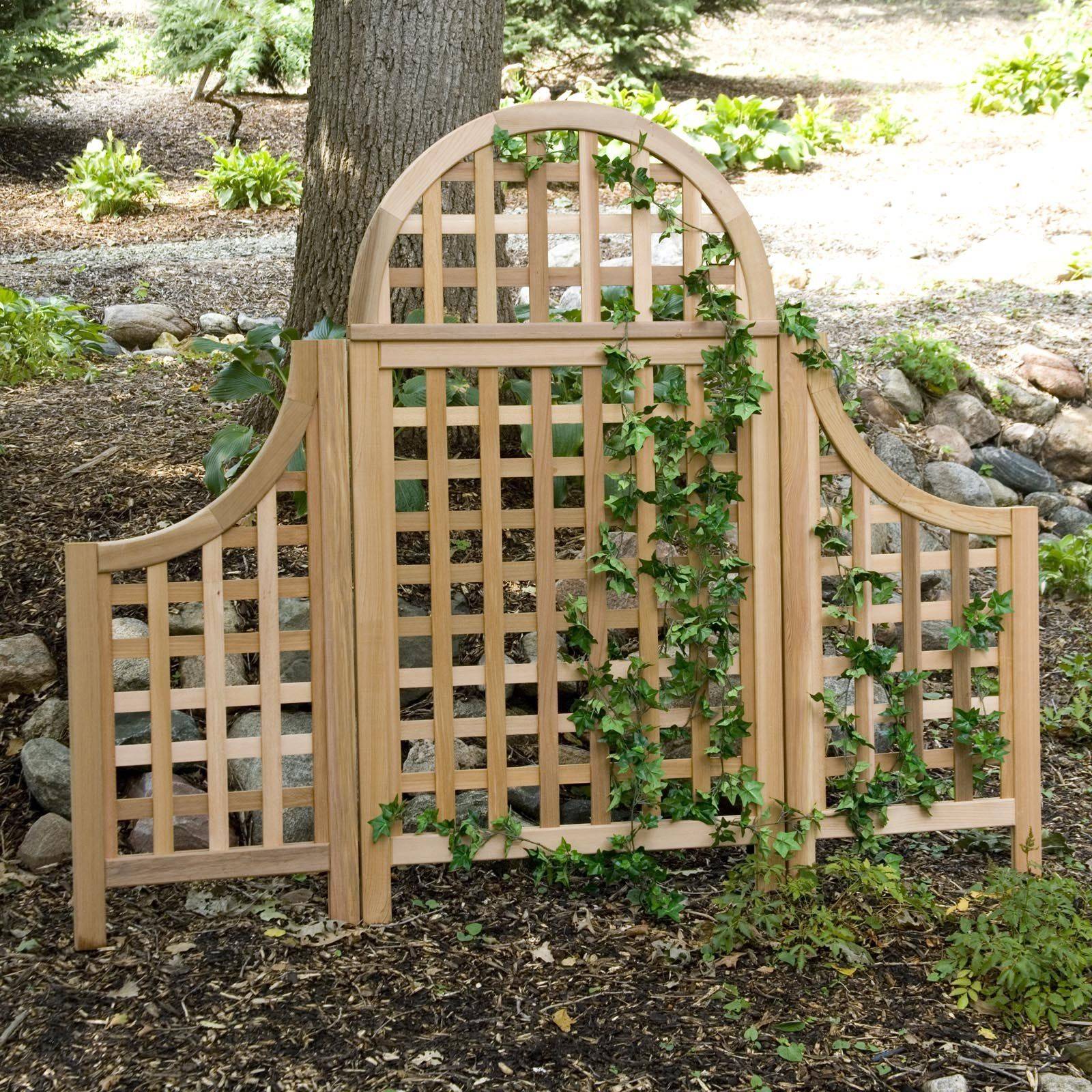 New England Arbors Ft W X Ft H White Garden Arbor