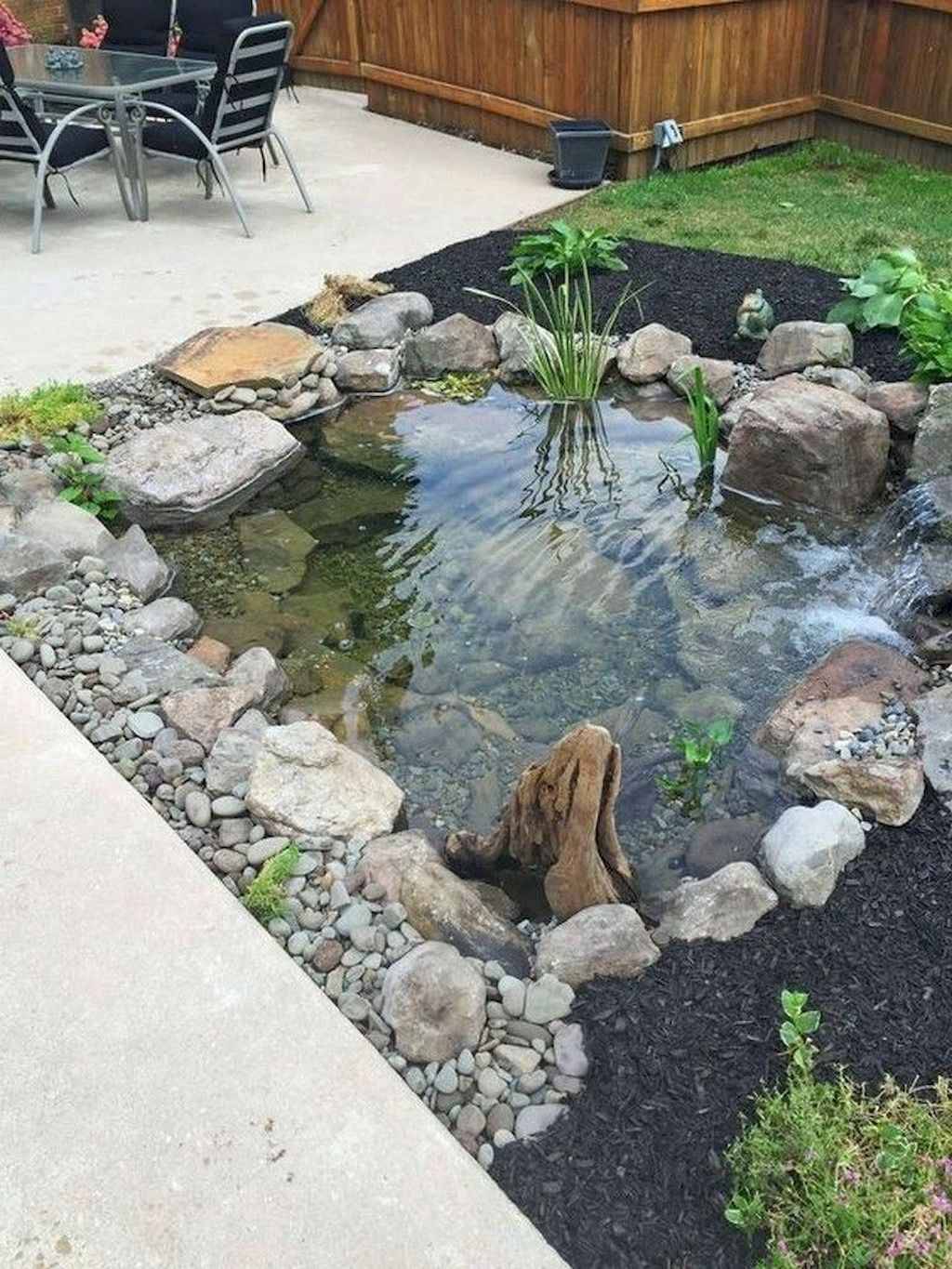 Awesome Backyard Pond And Water Feature Landscaping Design Ideas